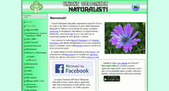 Desktop Screenshot of naturalisti-ubn.it