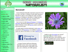 Tablet Screenshot of naturalisti-ubn.it